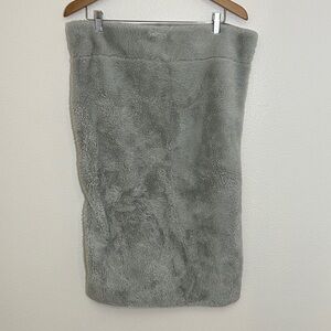 Ugg Cozy Faux Fur Gray Pillow Case